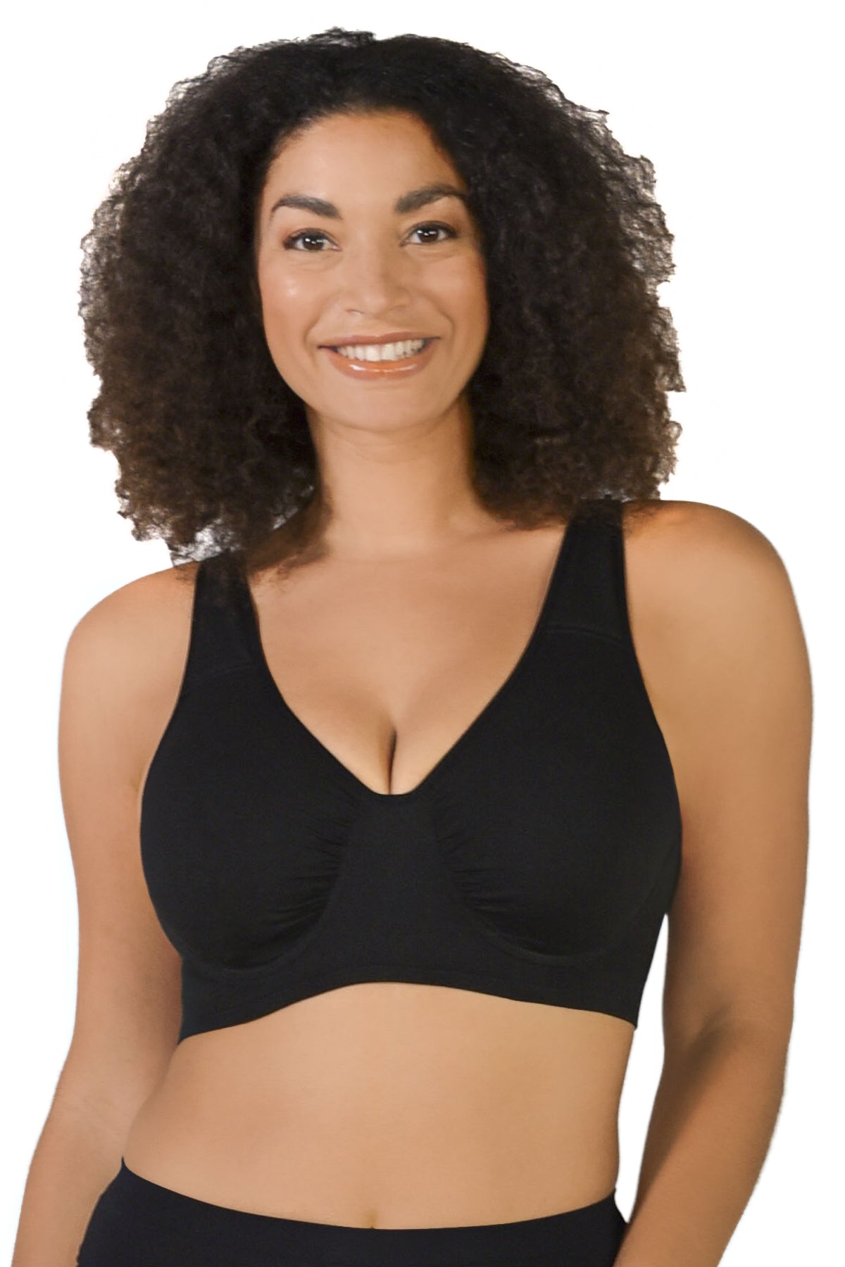 Jacquard Seamless Underwire Bra with Removable Pads