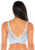 Seamless Ahh Bra with Lace Back Detail - style 9363