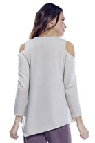 Cold Shoulder Long Sleeve Top_Rhonda_Shear_2