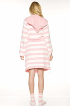 Marshmallow Hooded Robe_Rhonda_Shear_2