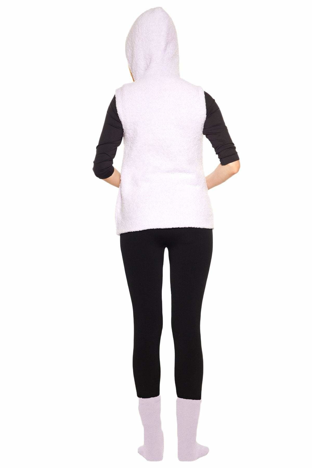 Marshmallow Zip Front Vest with Hood_Rhonda_Shear_7