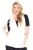 Marshmallow Zip Front Vest with Hood_Rhonda_Shear_1